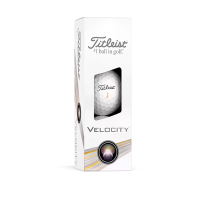 Мячи для гольфа, Velocity, Titleist, белые 20022 фото
