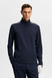 Чоловіча кофта J.Lindeberg Leon Quarter Zip, темно-синя GMJS14697 рS т-син фото 2
