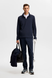 Чоловіча кофта J.Lindeberg Leon Quarter Zip, темно-синя GMJS14697 рS т-син фото 4