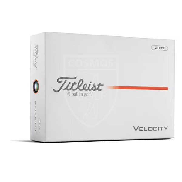 М'ячі для гольфу, Velocity, Titleist, білі T8227S біл фото
