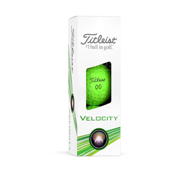 Мячи для гольфа, Velocity, Titleist, зеленые 20023 фото