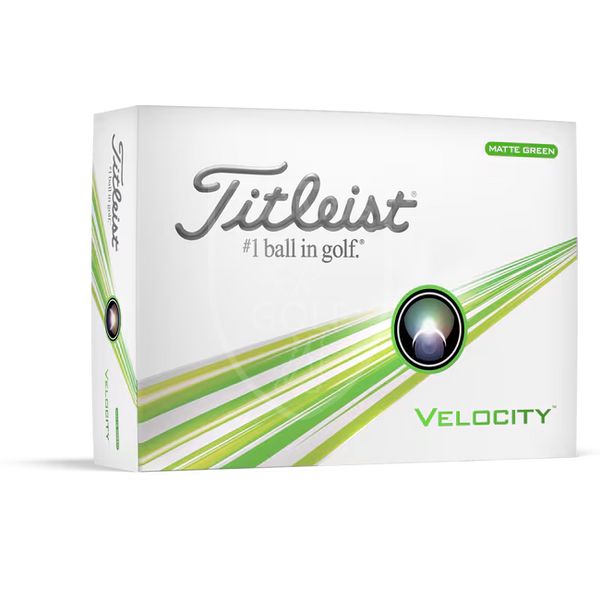 Мячи для гольфа, Velocity, Titleist, зеленые 20023 фото