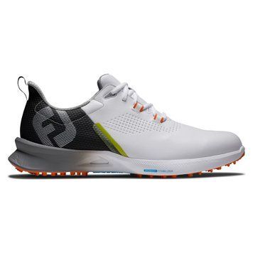 Обувь для гольфа, FootJoy, 55443, MN FJ FUEL, белый-черный-оранжевый 30011-2 фото