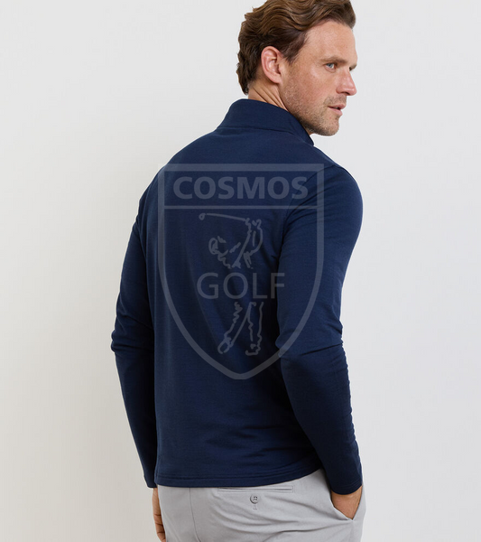Чоловіча кофта Peter Millar Excursionist Flex Knit, тено-синя MS26XK76 рS фото
