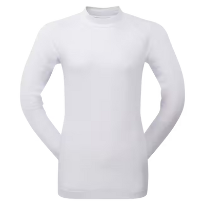 Термобелье, FootJoy, ProDry Thermal Base Layer Mock для женщин, белого цвета 100300 фото