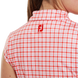 Поло інтерлок з принтом Gingham Print Interlock, без рукавів, рожеве в клітинку, FJ 100026 фото 5