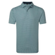 Чоловіче поло FootJoy Nautical Flag Print, шавлієво-зелене з принтом 39263S фото 1